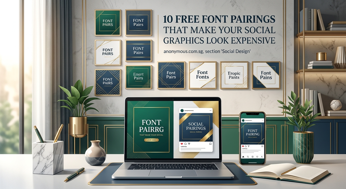 10 Free Font Pairings That Make Your Social Graphics Look Expensive - Illustration 2