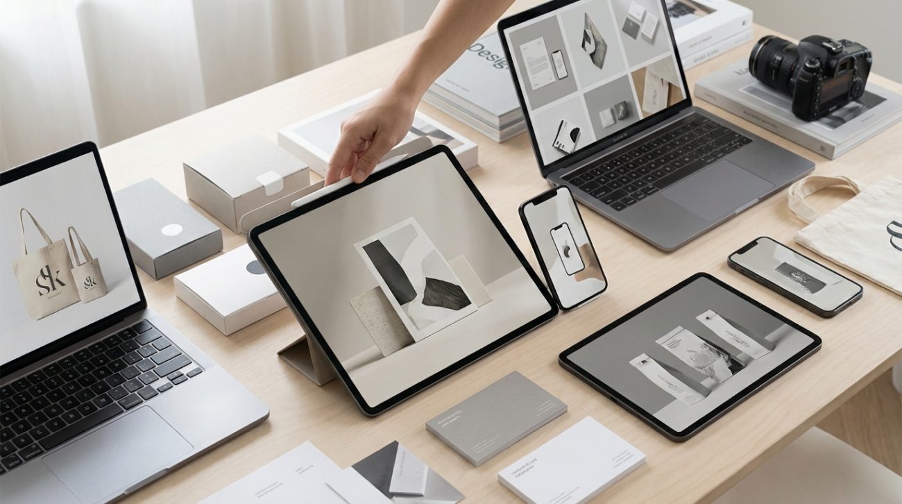 12 Free Mockup Templates That Make Your Portfolio Look Professionally Shot
