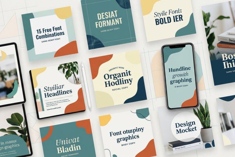 15 Free Font Combinations That Instantly Elevate Your Social Media Graphics