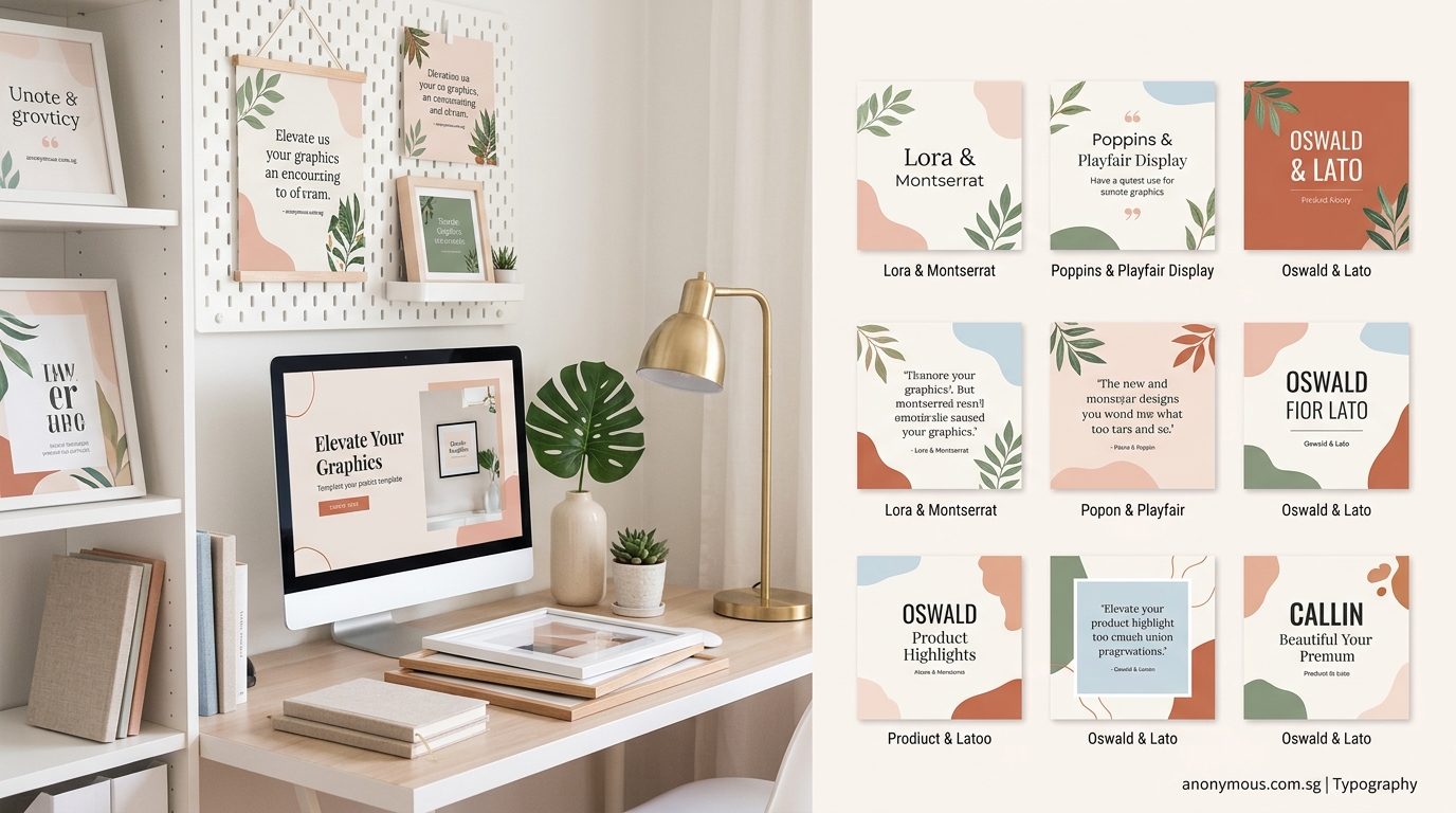 15 Free Font Combinations That Instantly Elevate Your Social Media Graphics - Illustration 2