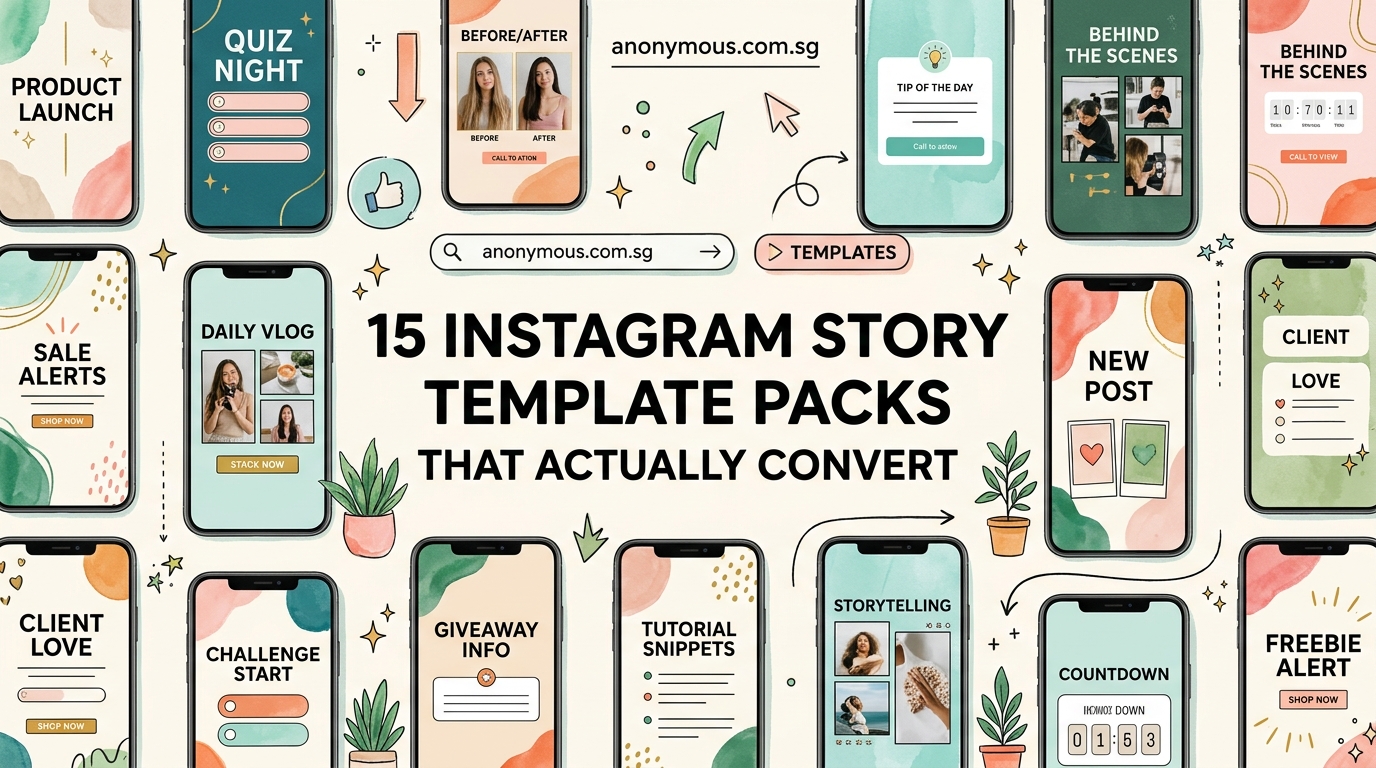 15 Instagram Story Template Packs That Actually Convert — 1