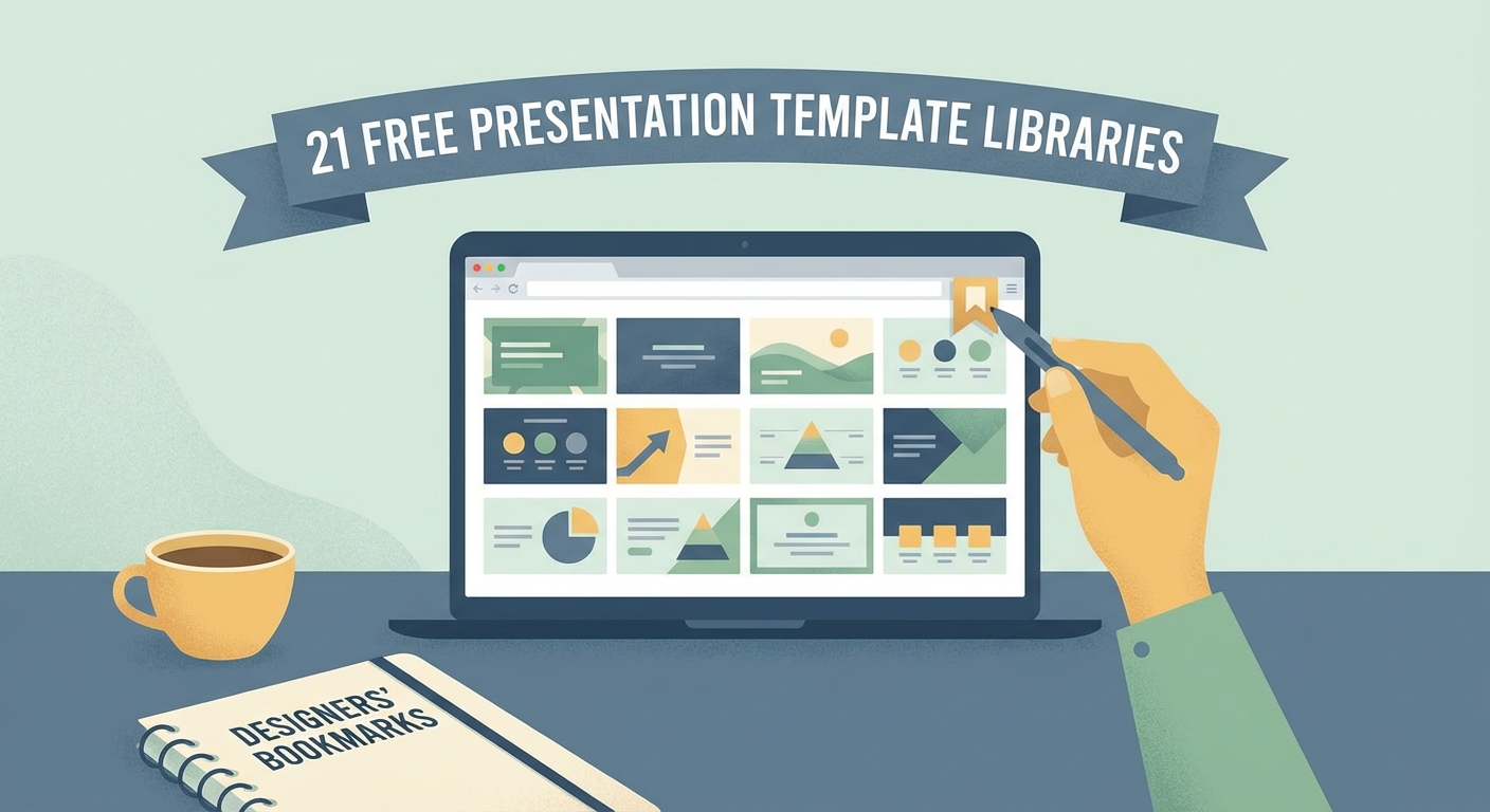 21 Free Presentation Template Libraries Designers Actually Bookmark — 2