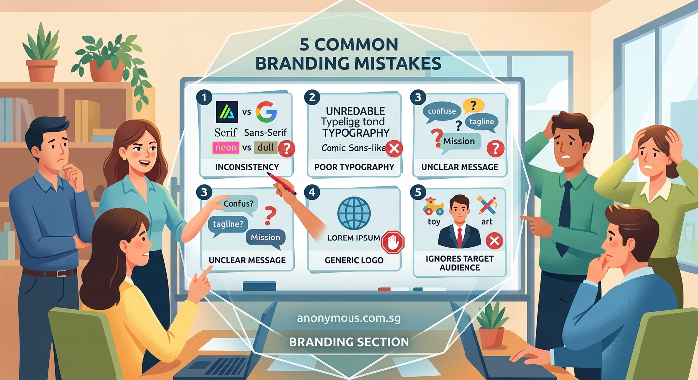5 Common Branding Mistakes That Make Your Business Look Unprofessional — 2