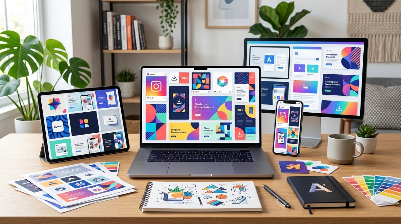 50 Free Canva Template Alternatives You Can Download Today