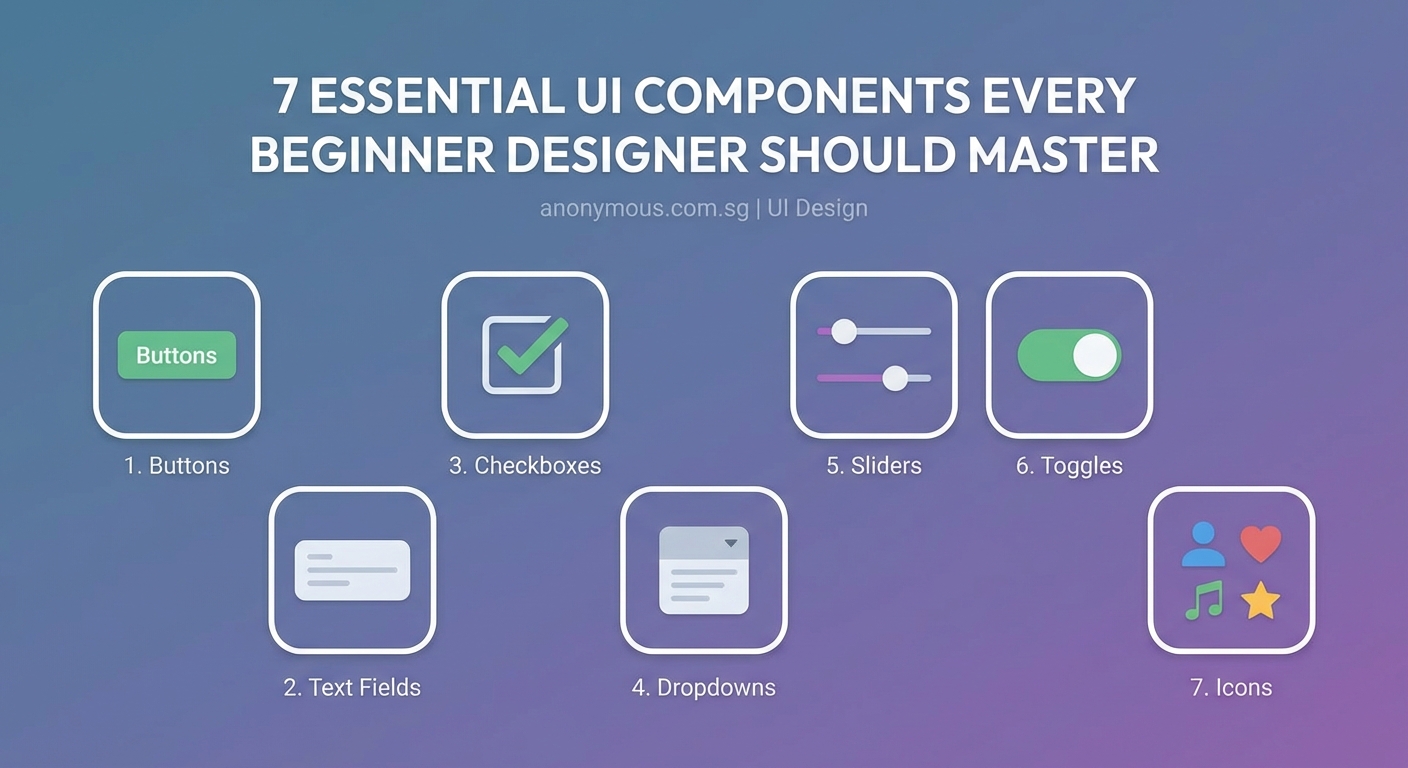7 Essential UI Components Every Beginner Designer Should Master — 5