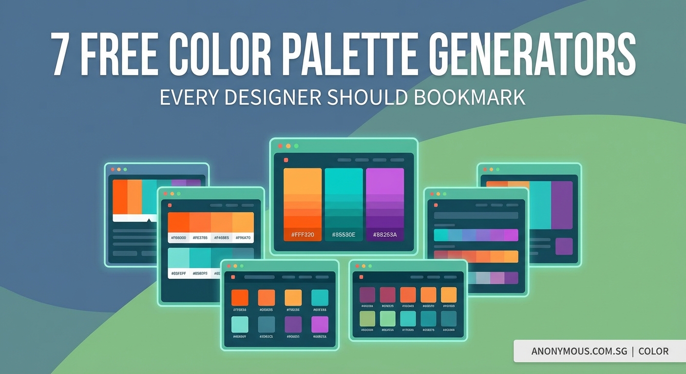 7 Free Color Palette Generators Every Designer Should Bookmark — image 1
