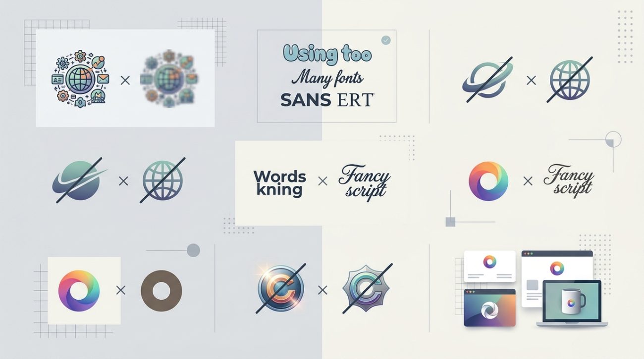 7 Logo Design Mistakes That Make Your Brand Look Unprofessional