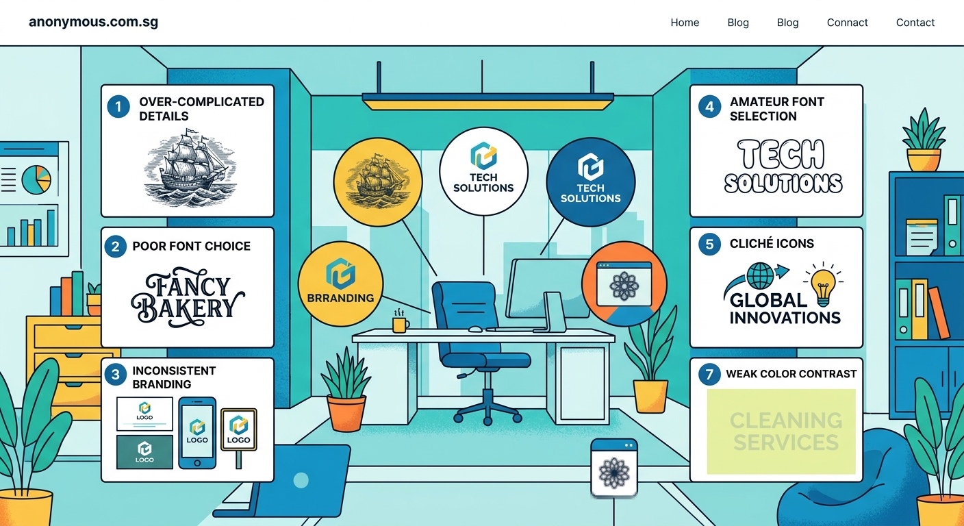 7 Logo Design Mistakes That Make Your Brand Look Unprofessional — 1