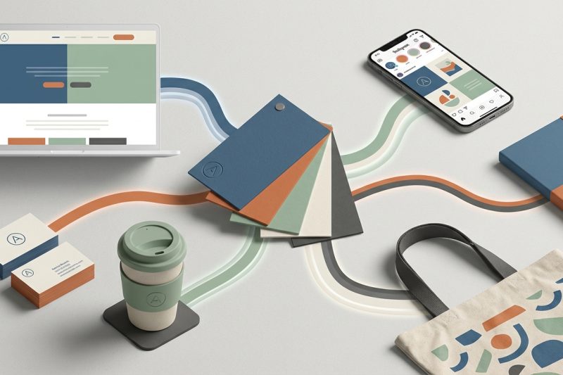 How to Create a Cohesive Color Scheme Across All Your Brand Touchpoints