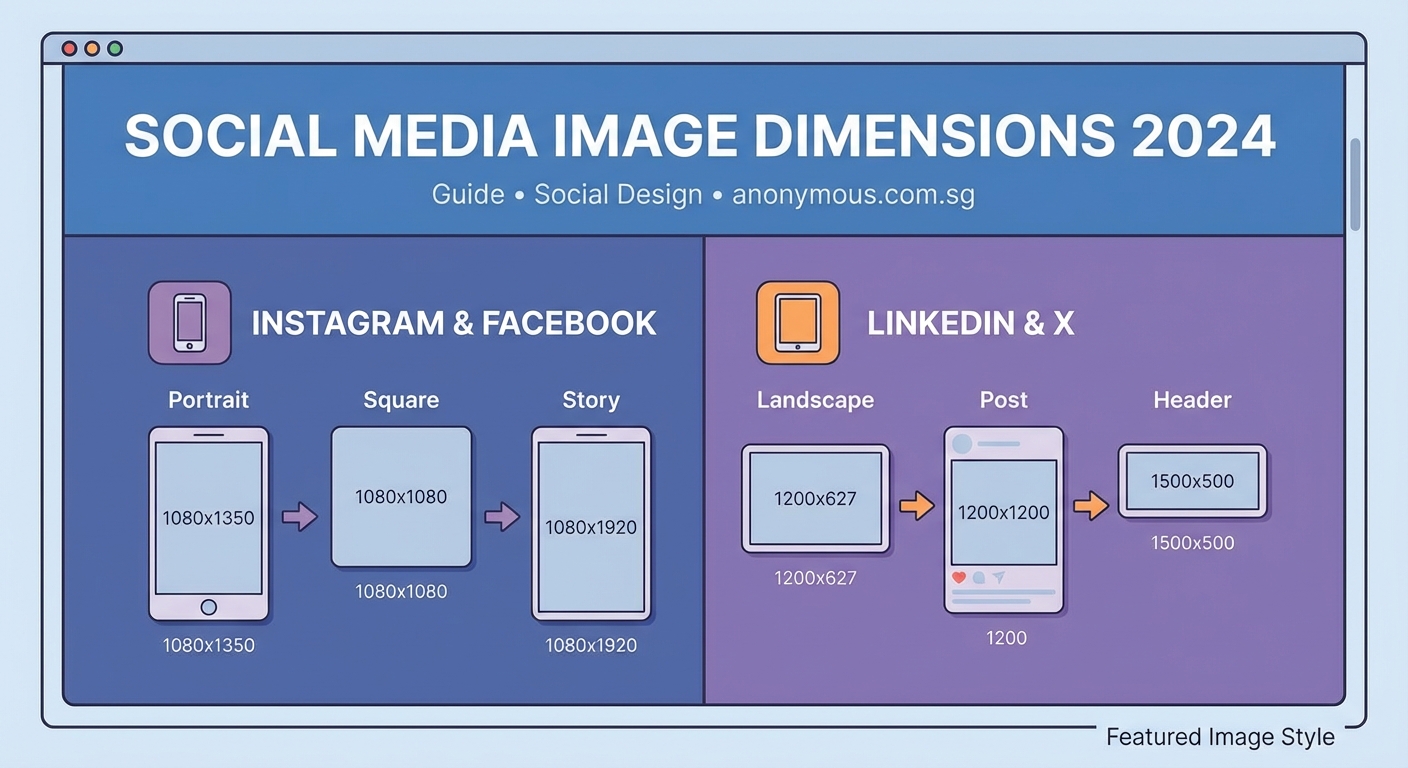 The Ultimate Guide to Social Media Image Dimensions for 2024 - Illustration 1