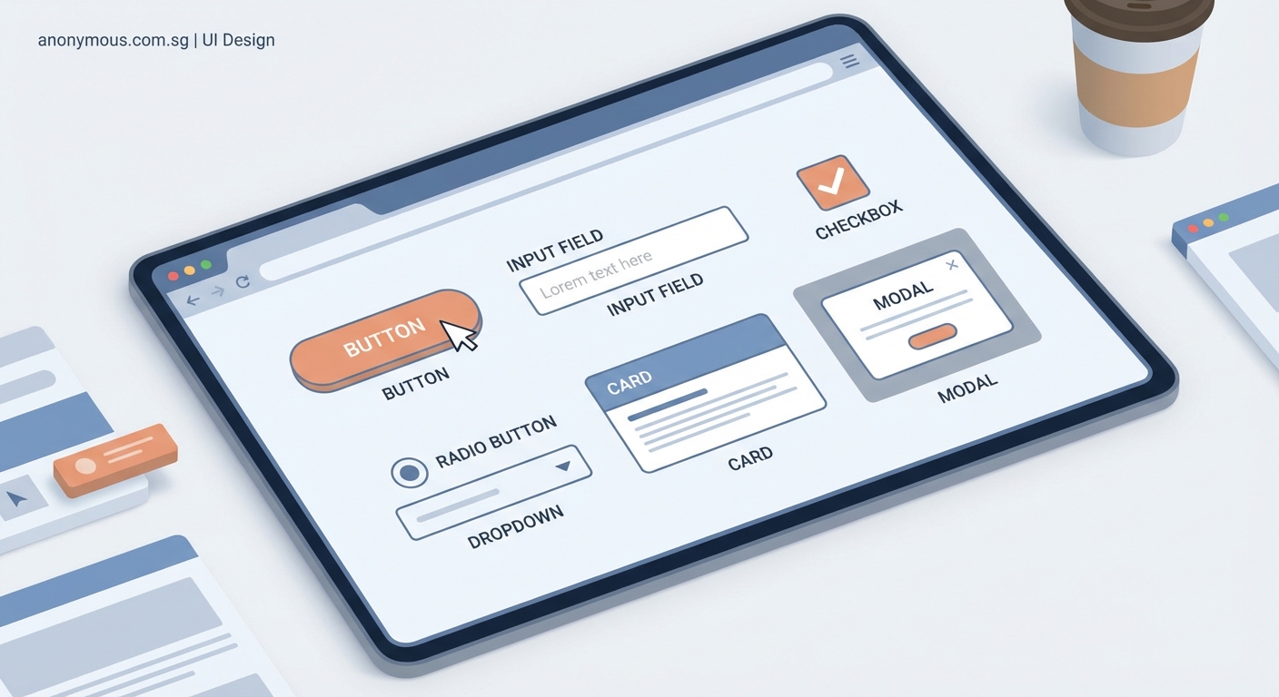 7 Essential UI Components Every Beginner Designer Should Master - Illustration 1