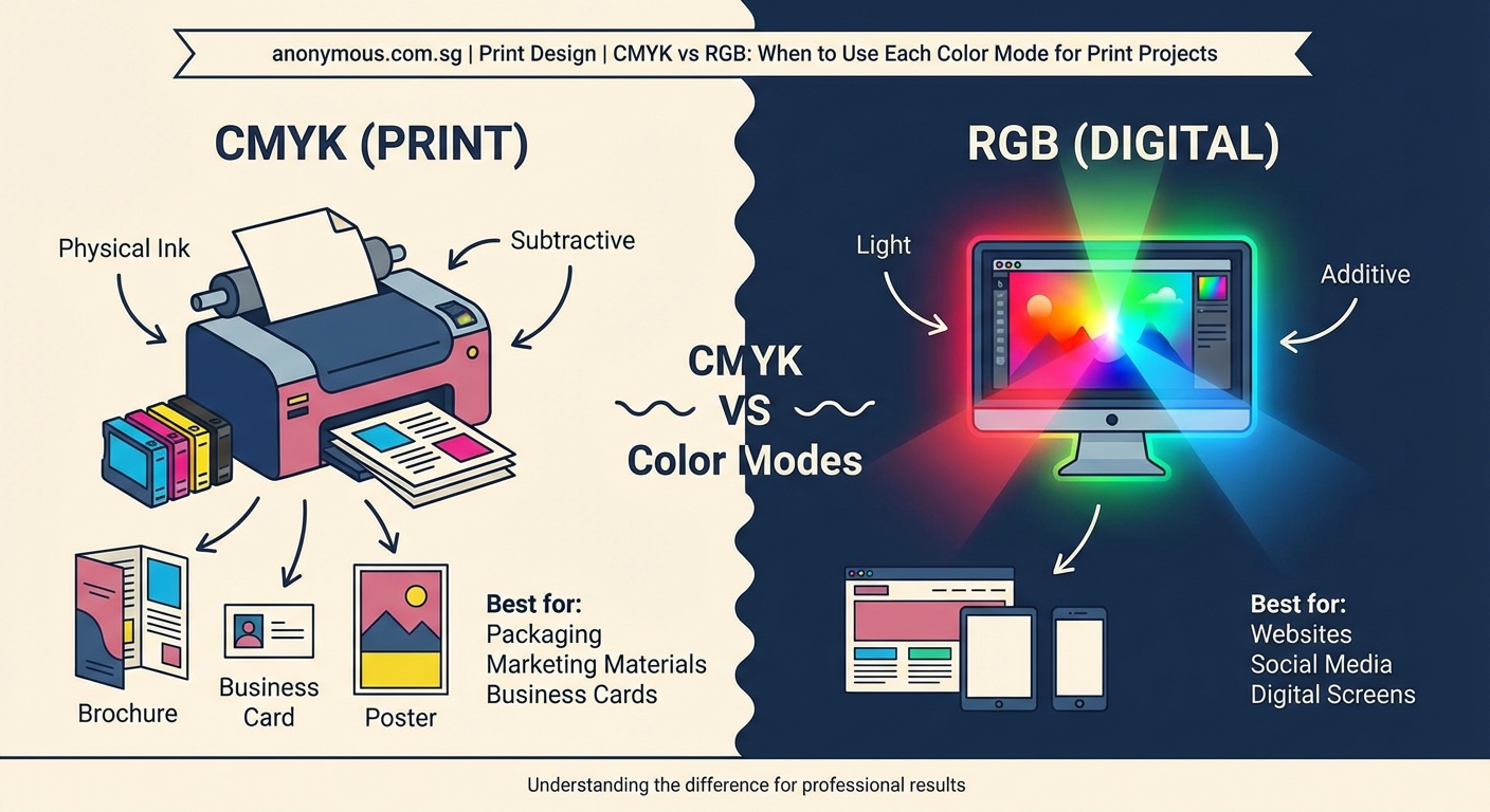CMYK vs RGB: When to Use Each Color Mode for Print Projects - Illustration 2