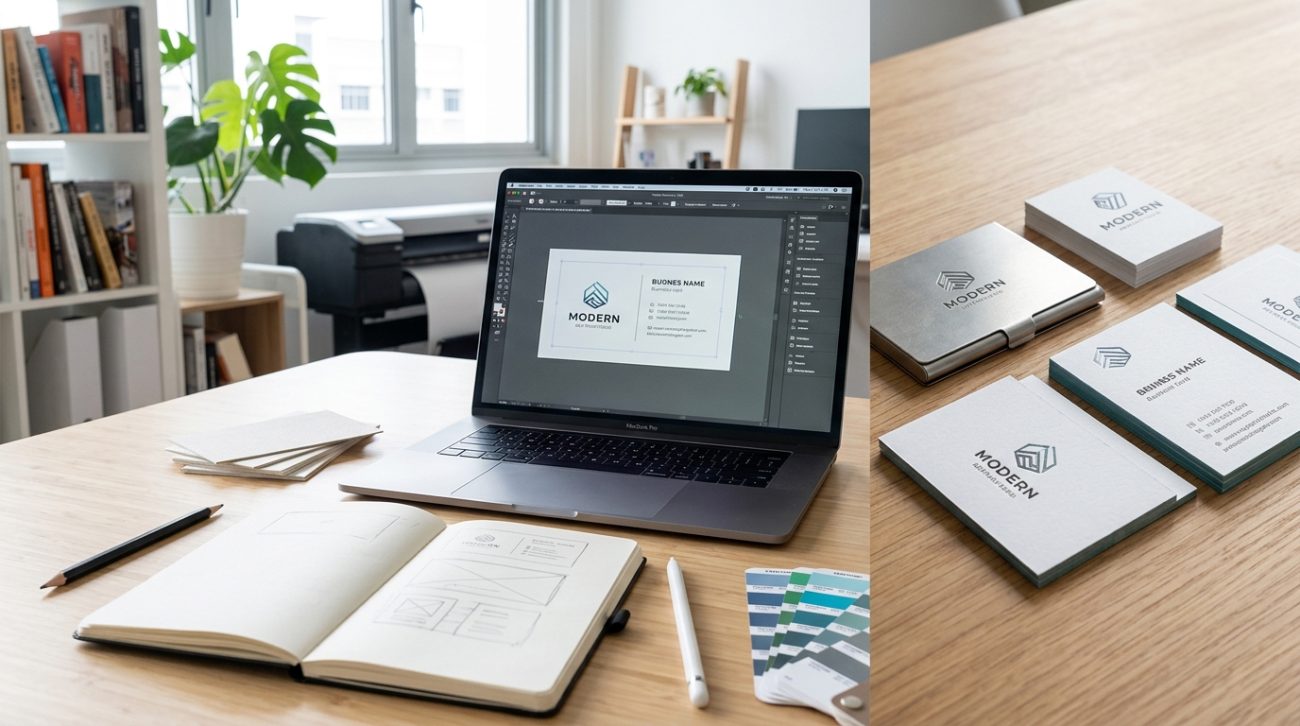 Business Card Design: From Concept to Print Production