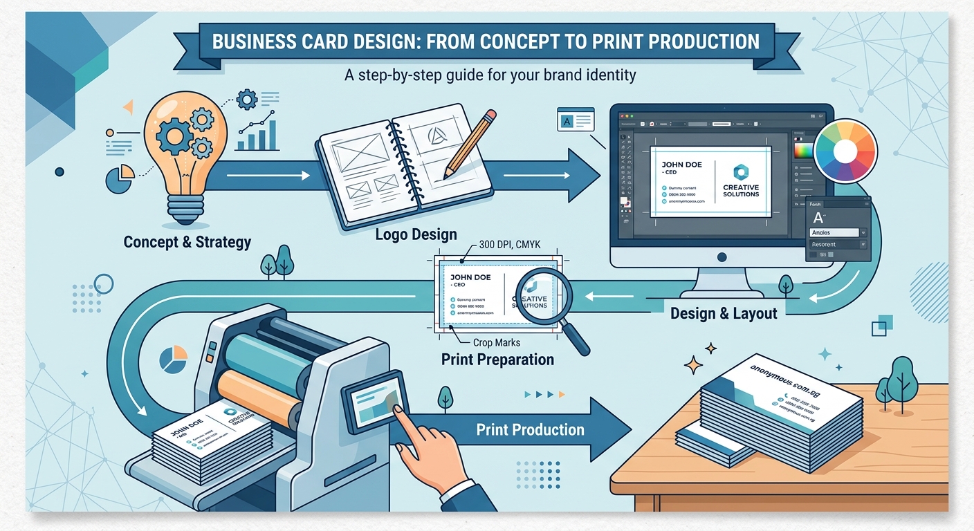 Business Card Design: From Concept to Print Production — 2