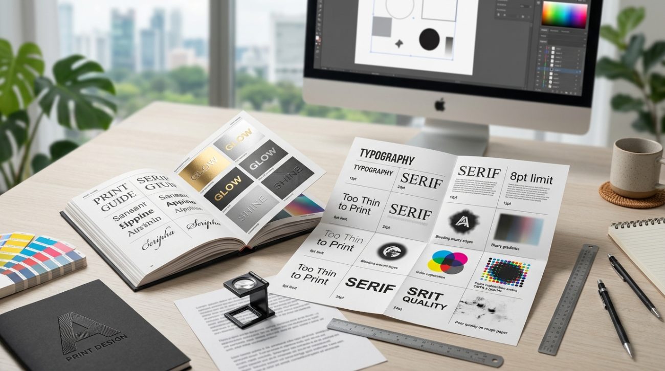 Can You Print That? A Guide to Fonts, Effects, and Print Limitations