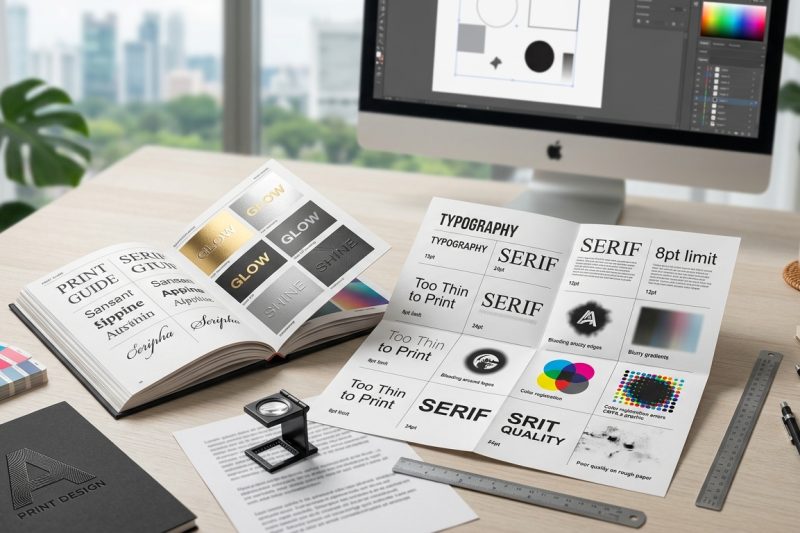 Can You Print That? A Guide to Fonts, Effects, and Print Limitations