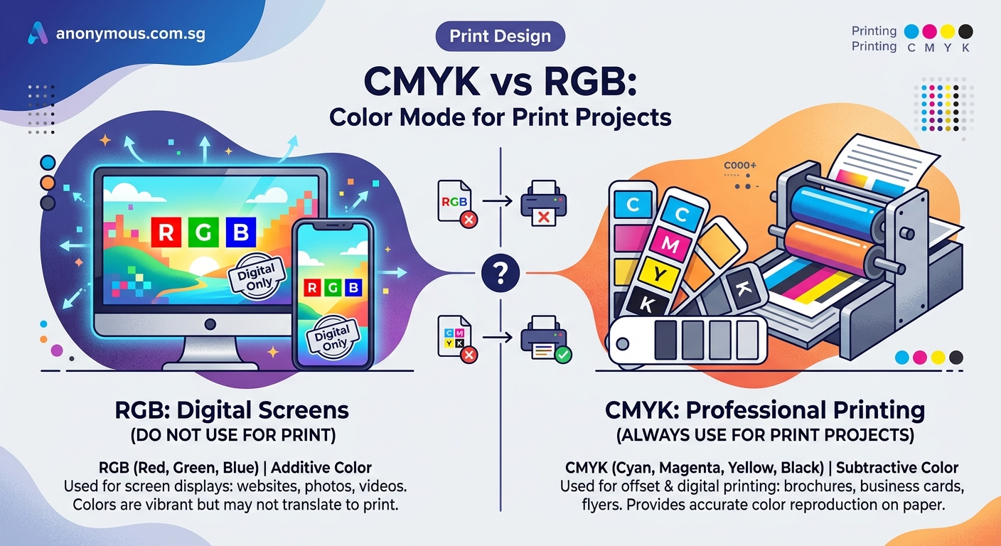 CMYK vs RGB: When to Use Each Color Mode for Print Projects — 2