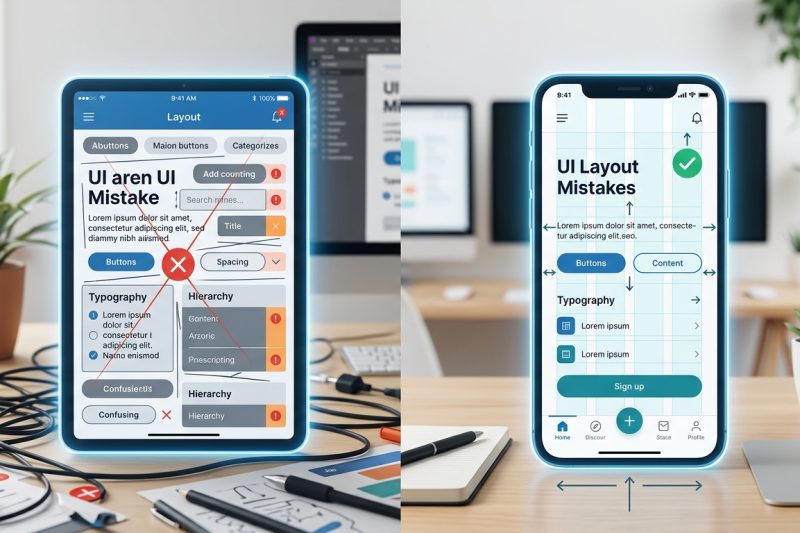 Common UI Layout Mistakes (And How to Fix Them Quickly)