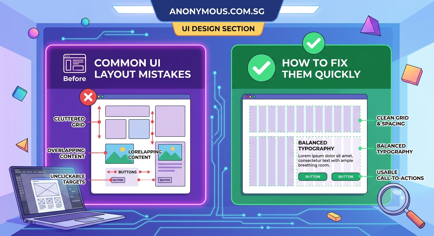 Common UI Layout Mistakes (And How to Fix Them Quickly) — 2