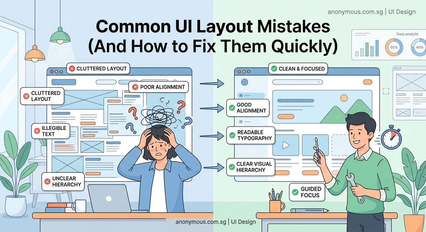 Common UI Layout Mistakes (And How to Fix Them Quickly) — 3