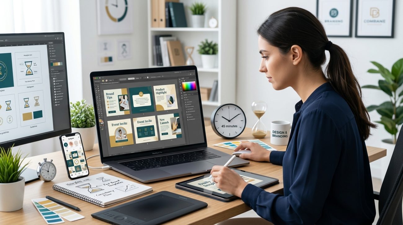 Designing Consistent Social Media Templates for Your Brand in Under an Hour