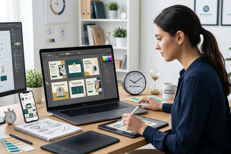 Designing Consistent Social Media Templates for Your Brand in Under an Hour