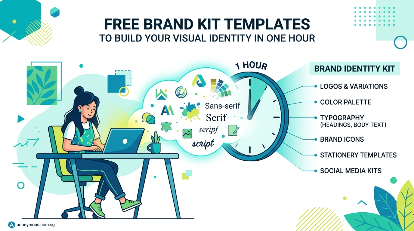 Free Brand Kit Templates to Build Your Visual Identity in One Hour - Illustration 1