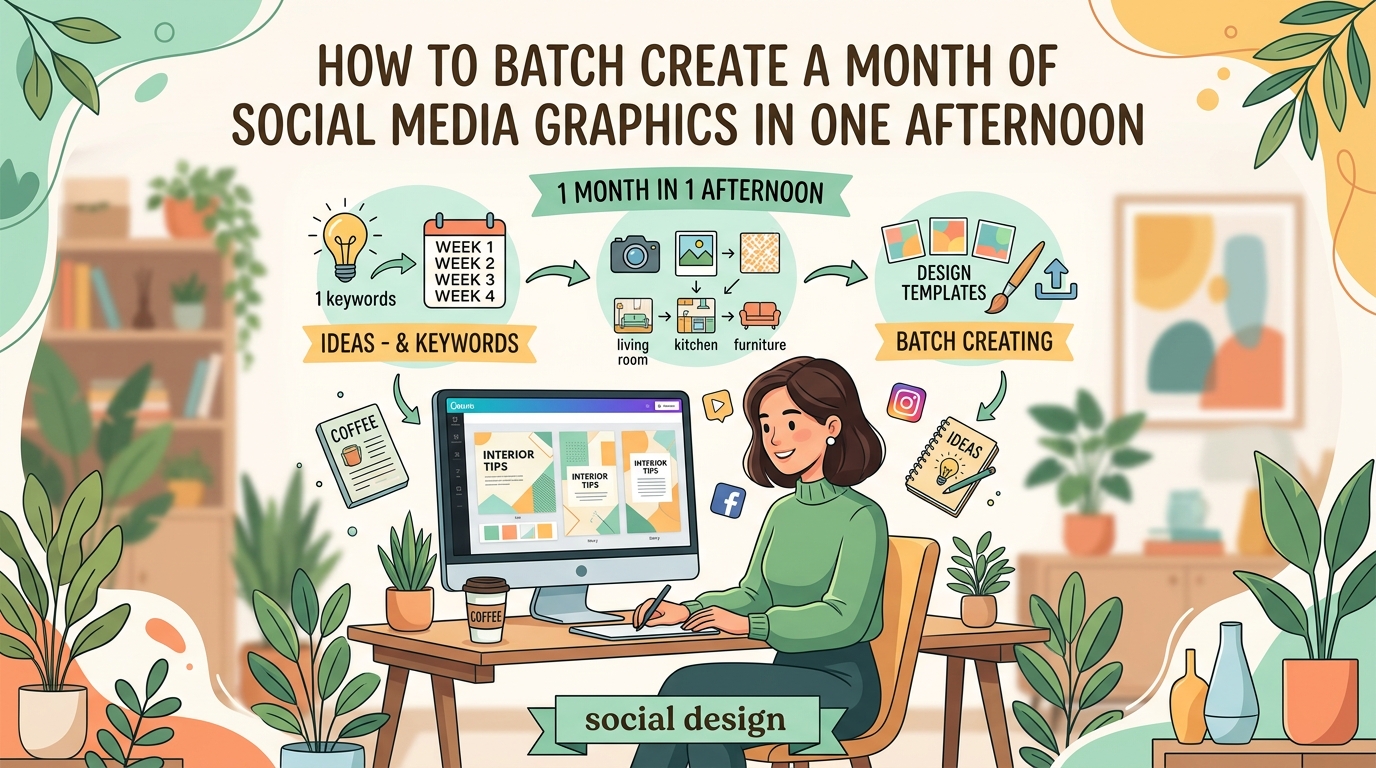 How to Batch Create a Month of Social Media Graphics in One Afternoon — 1