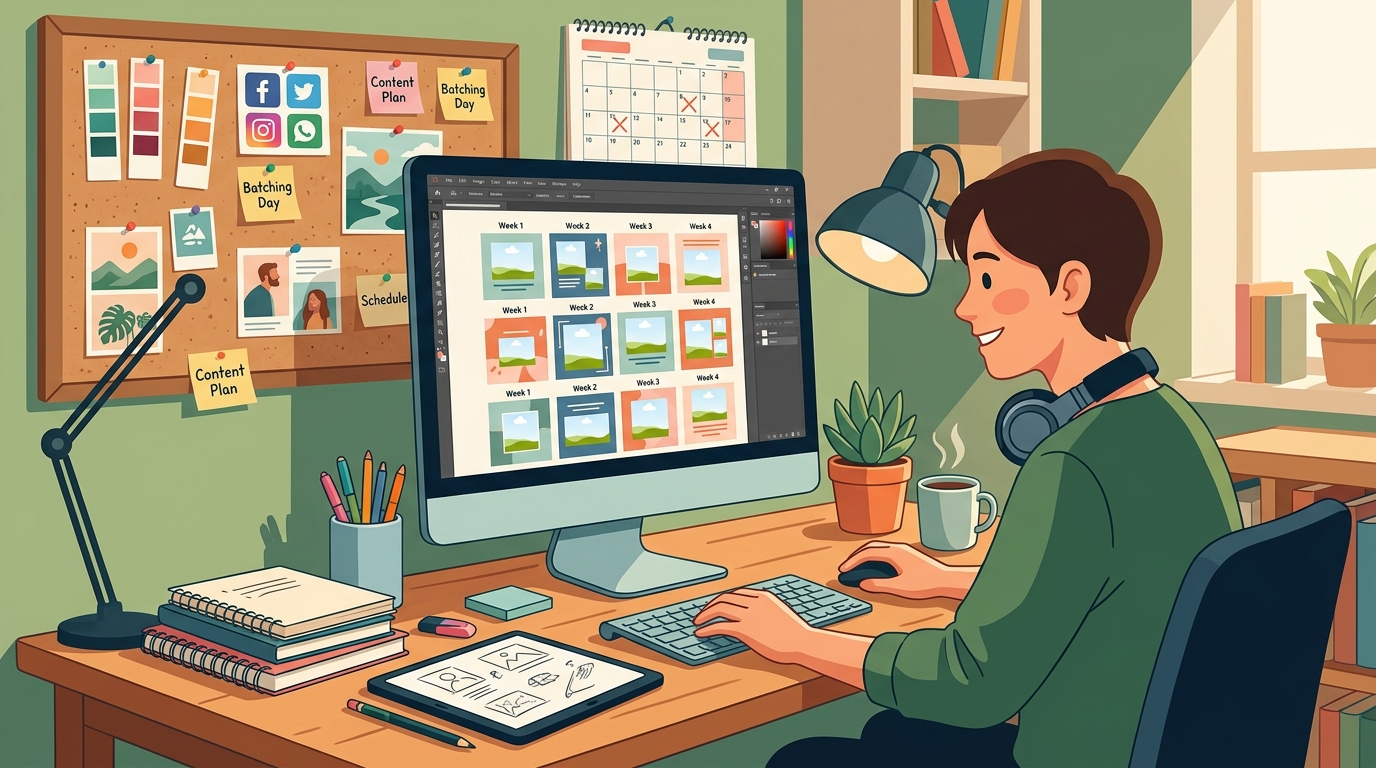 How to Batch Create a Month of Social Media Graphics in One Afternoon — 3