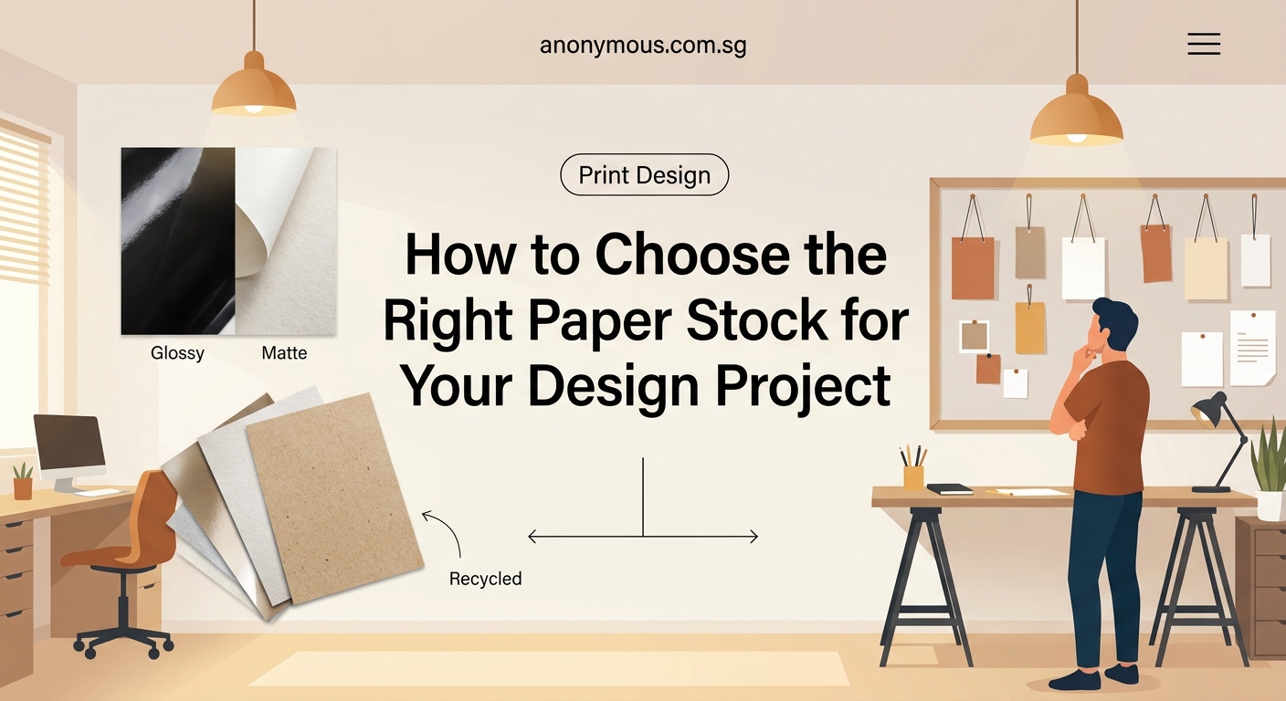 How to Choose the Right Paper Stock for Your Design Project — 2