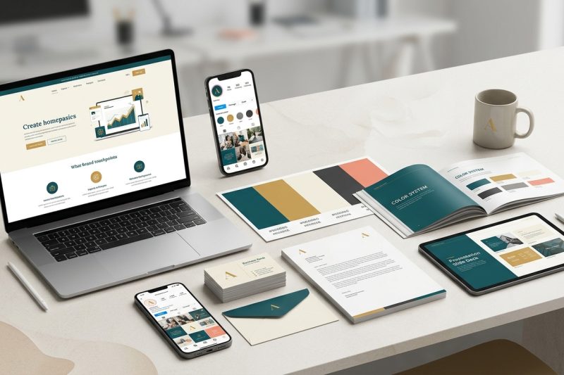 How to Create a Cohesive Color Scheme Across All Your Brand Touchpoints