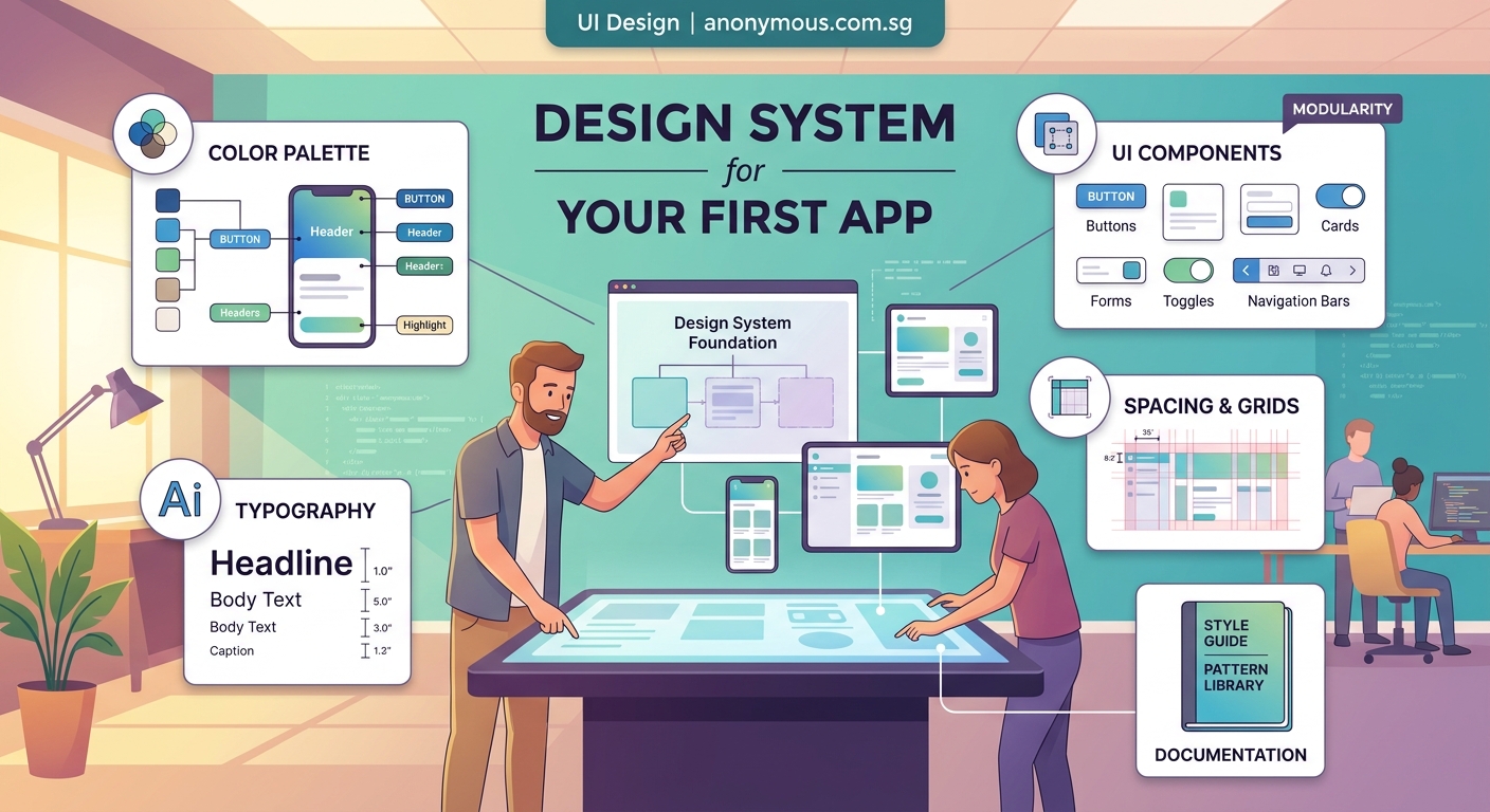 How to Create a Consistent Design System for Your First App — 1