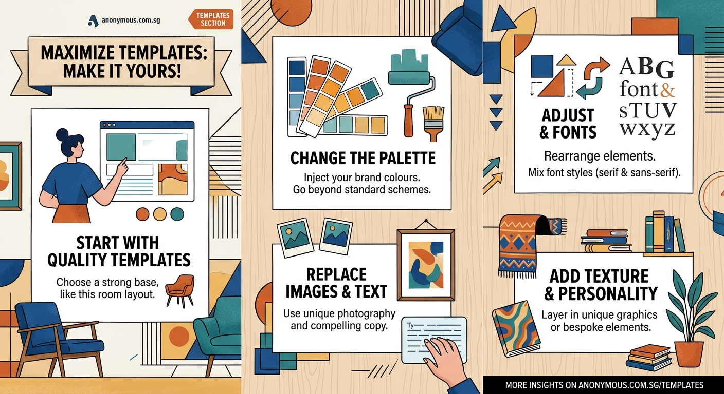 How to Customize Free Design Templates Without Looking Generic — 1
