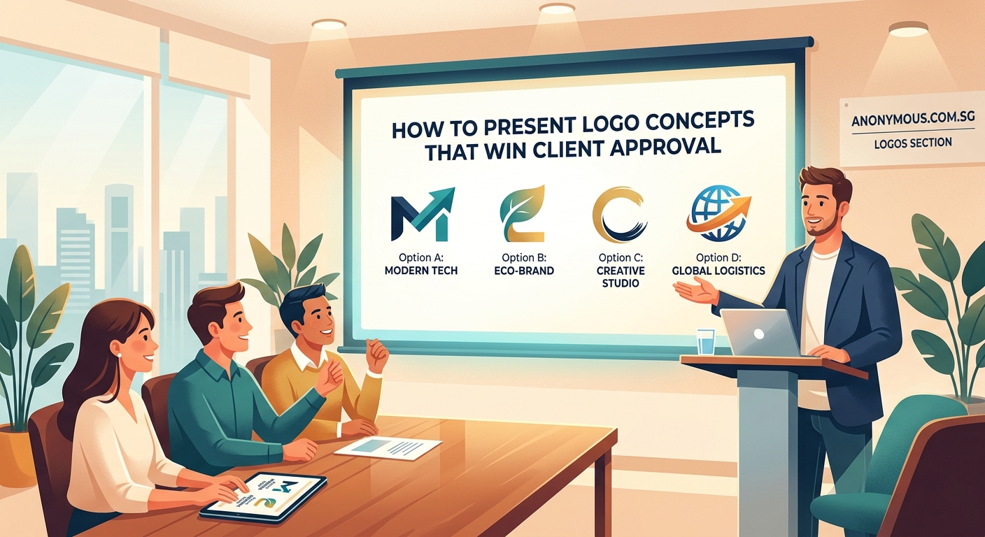 How to Present Logo Concepts That Win Client Approval Every Time - Illustration 2