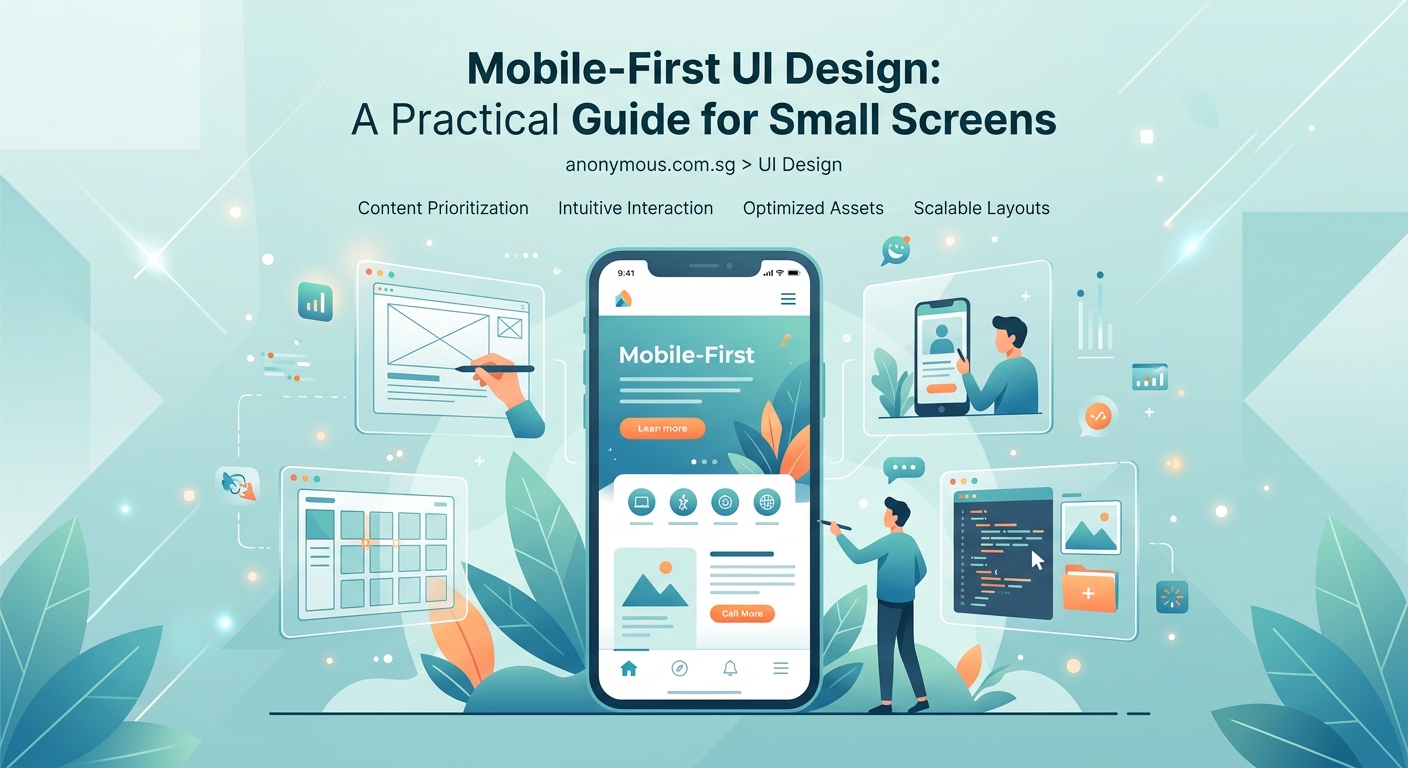 Mobile-First UI Design: A Practical Guide for Small Screens - Illustration 2