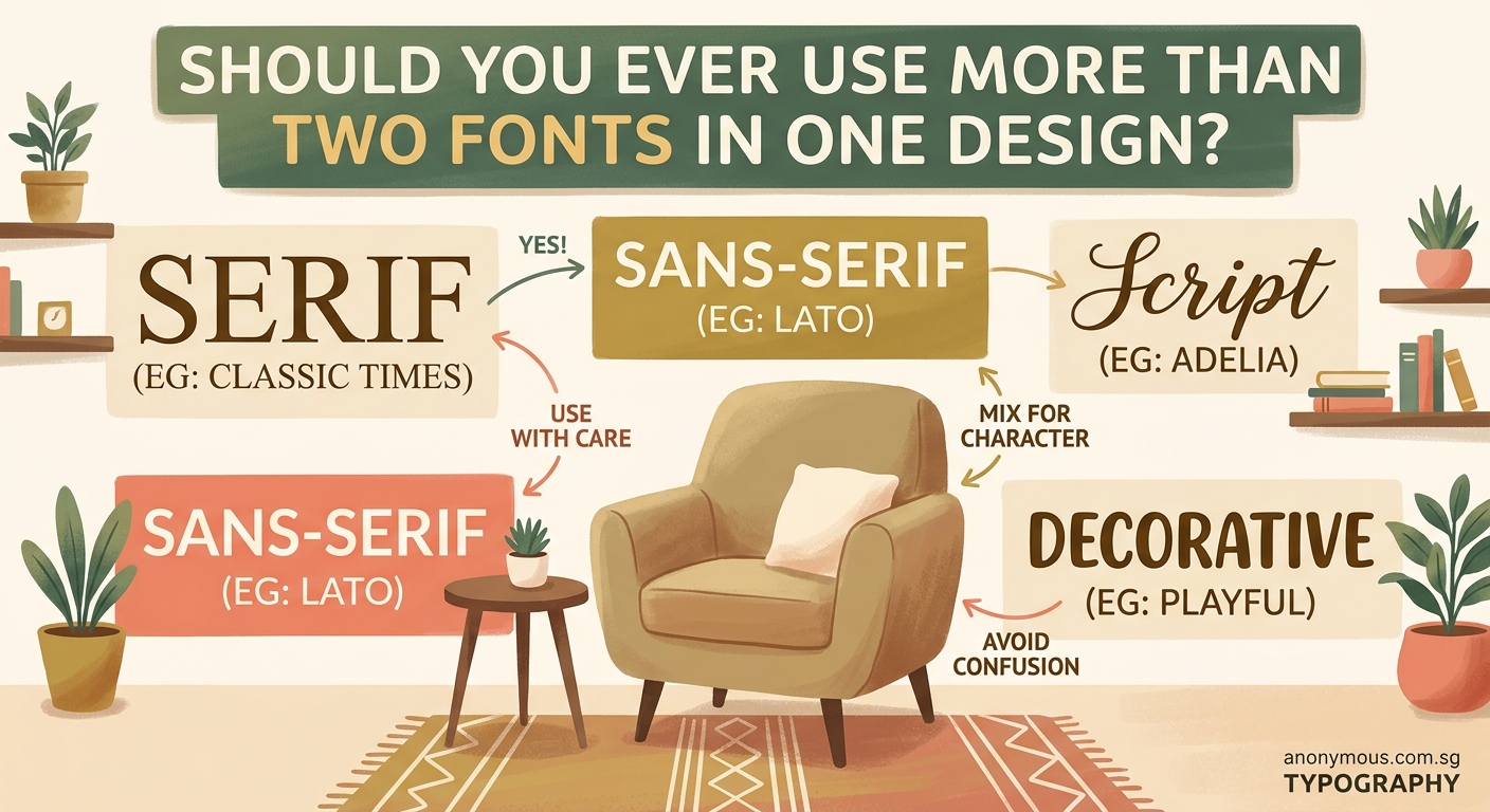 Should You Ever Use More Than Two Fonts in One Design? — 1