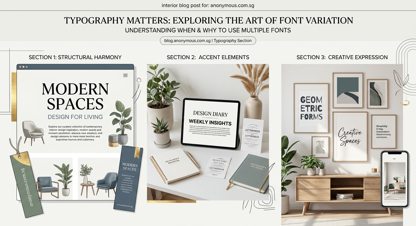 Should You Ever Use More Than Two Fonts in One Design? — 2