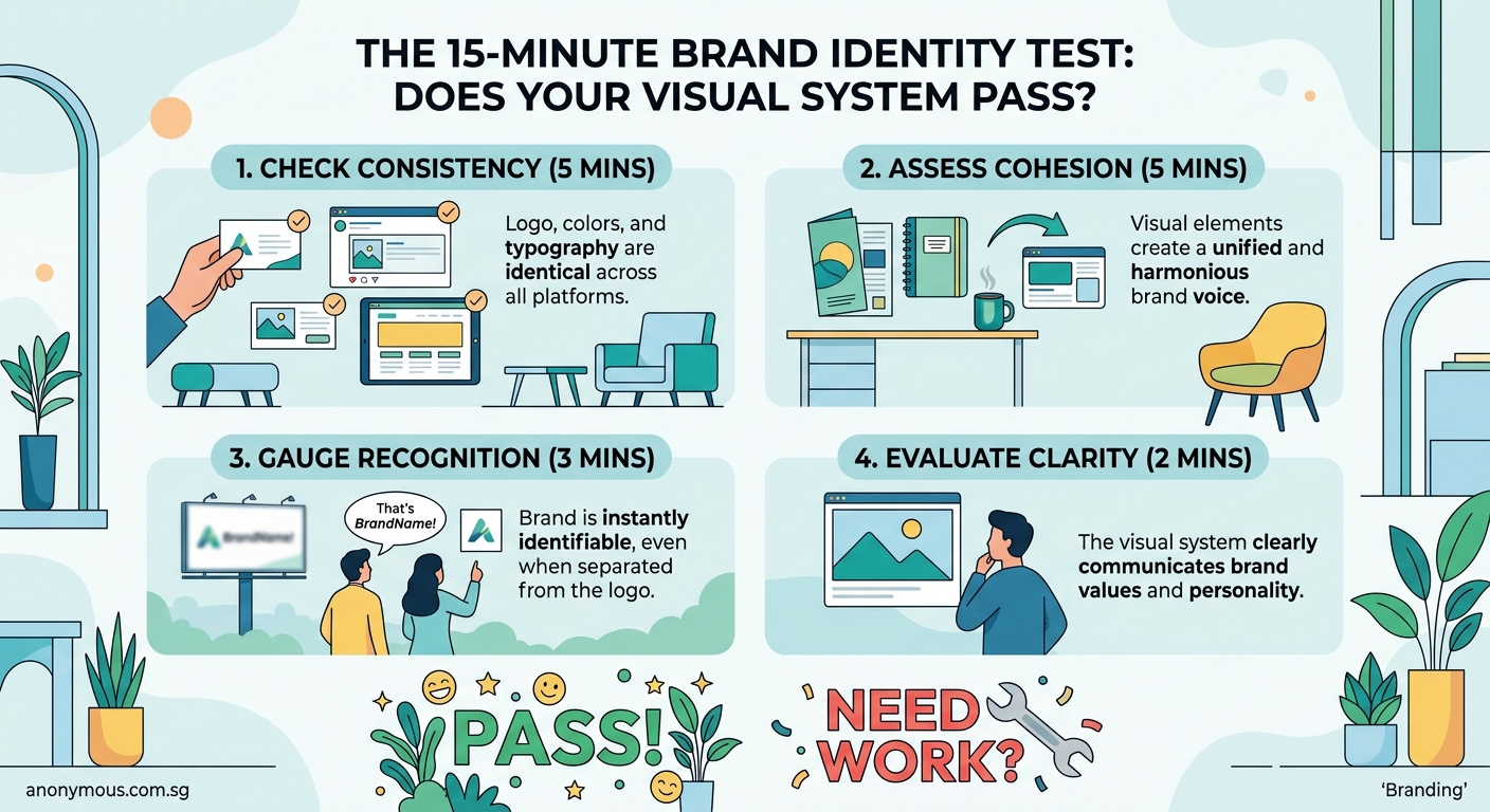 The 15-Minute Brand Identity Test: Does Your Visual System Pass? — 1
