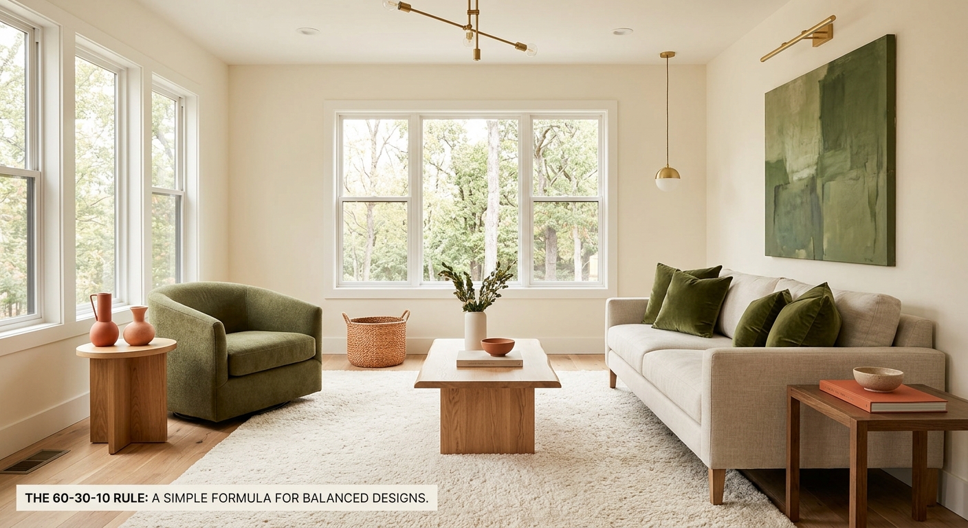 The 60-30-10 Color Rule: A Simple Formula for Balanced Designs — 1