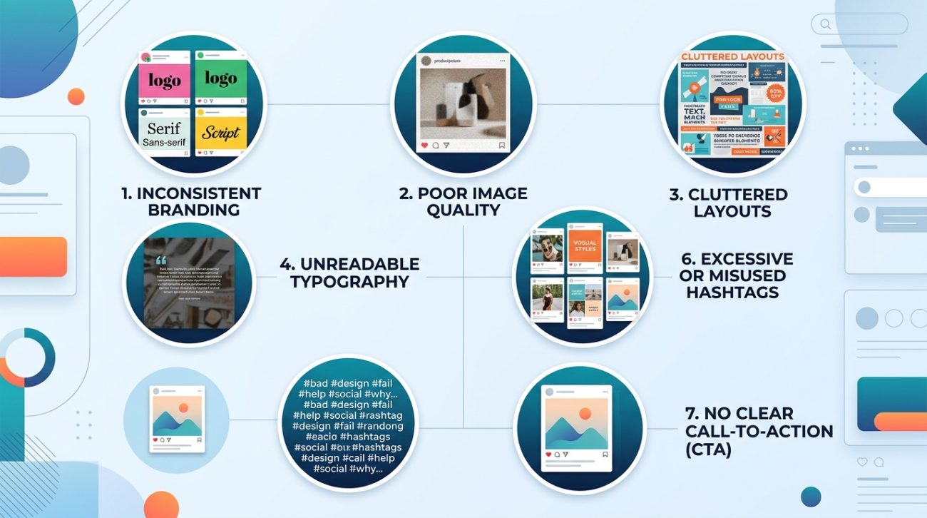 The 7 Biggest Social Media Design Mistakes That Make Your Brand Look Unprofessional