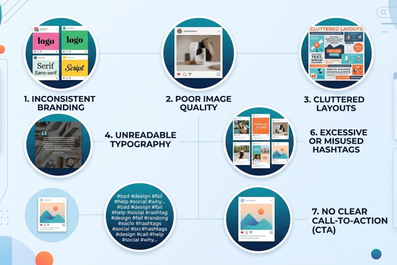 The 7 Biggest Social Media Design Mistakes That Make Your Brand Look Unprofessional