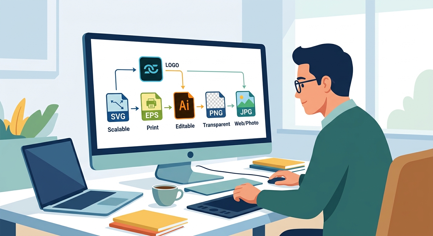 The Complete Logo File Format Guide: What to Deliver to Clients - Illustration 1