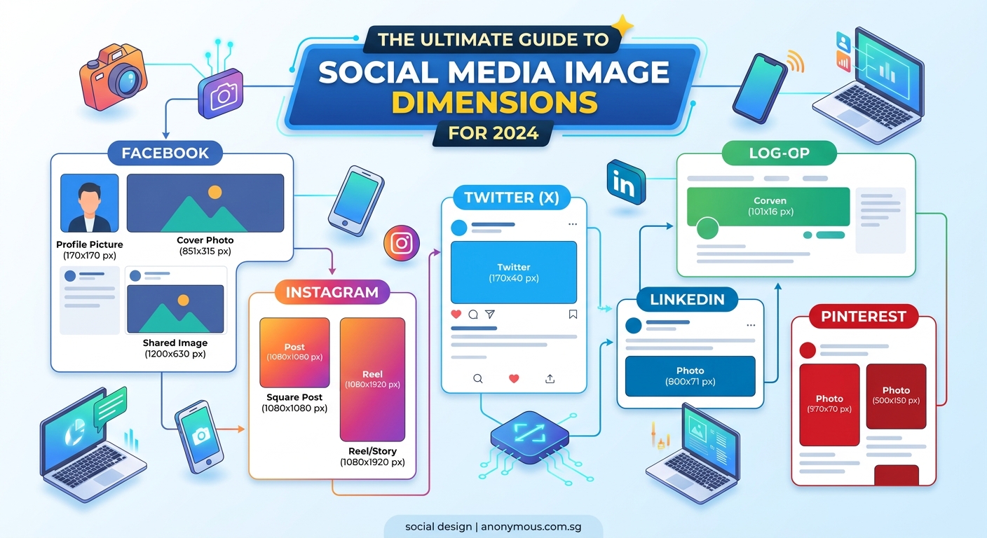 The Ultimate Guide to Social Media Image Dimensions for 2026 - Illustration 2