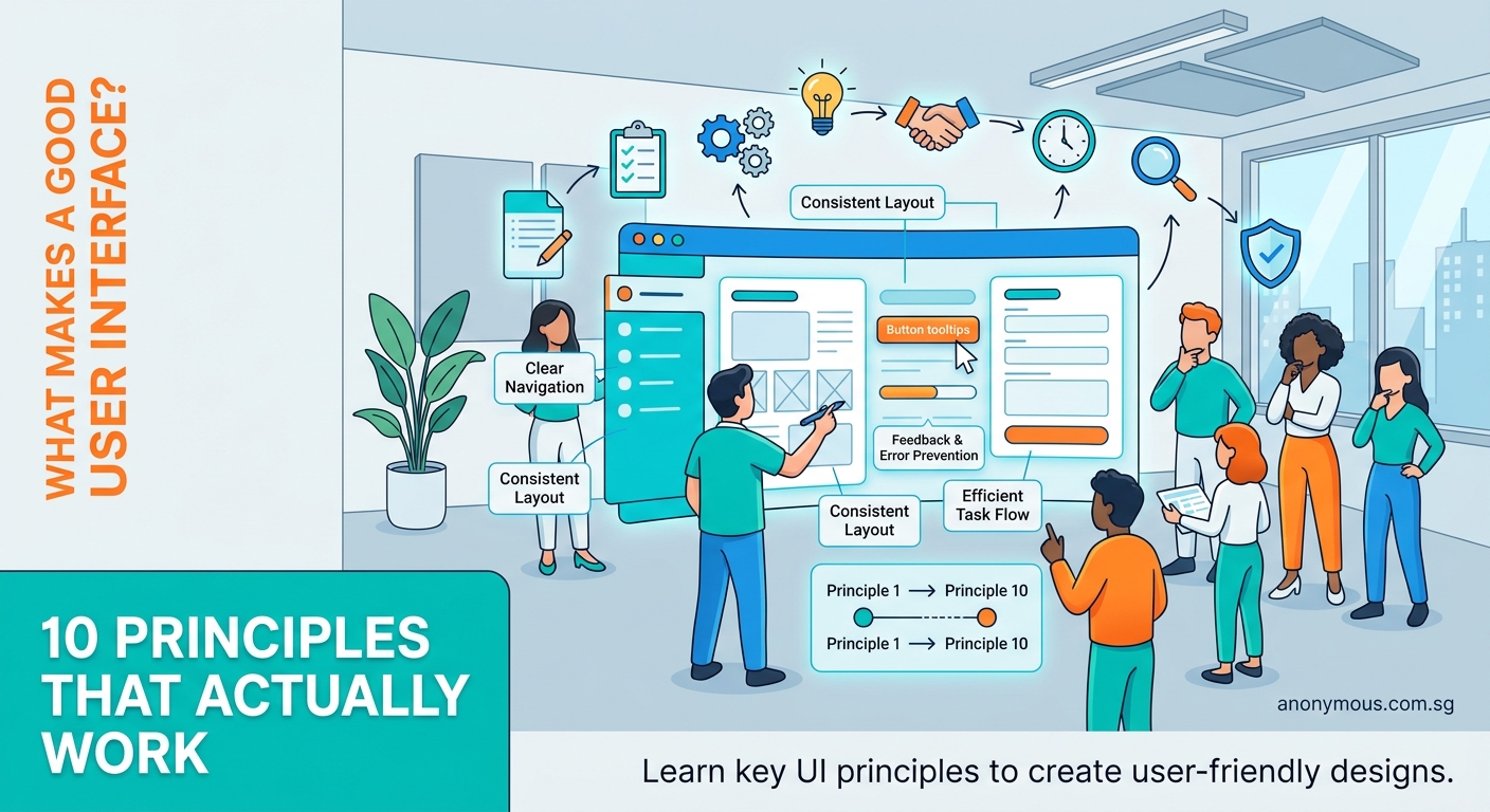 What Makes a Good User Interface? 10 Principles That Actually Work - Illustration 1