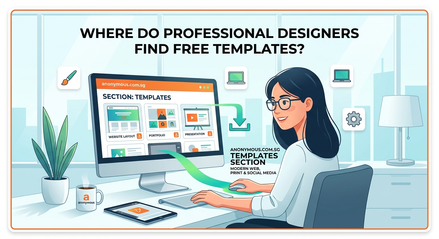 Where Do Professional Designers Find Free Templates? - Illustration 2