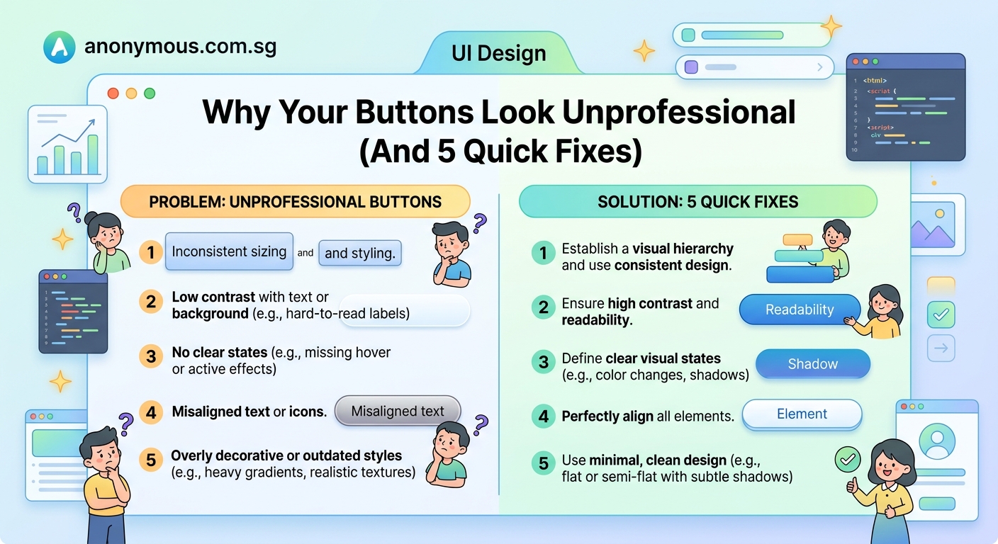 Why Your Buttons Look Unprofessional (And 5 Quick Fixes) — 2