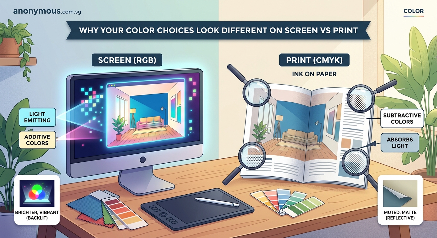 Why Your Color Choices Look Different on Screen vs Print — 1