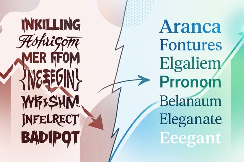 Why Your Font Choices Are Killing Conversions (And How to Fix Them)
