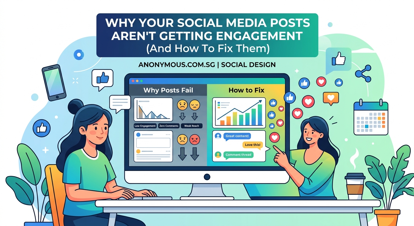 Why Your Social Media Posts Aren't Getting Engagement (And How to Fix Them) - Illustration 1