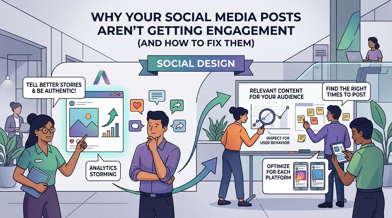 Why Your Social Media Posts Aren't Getting Engagement (And How to Fix Them) — 2